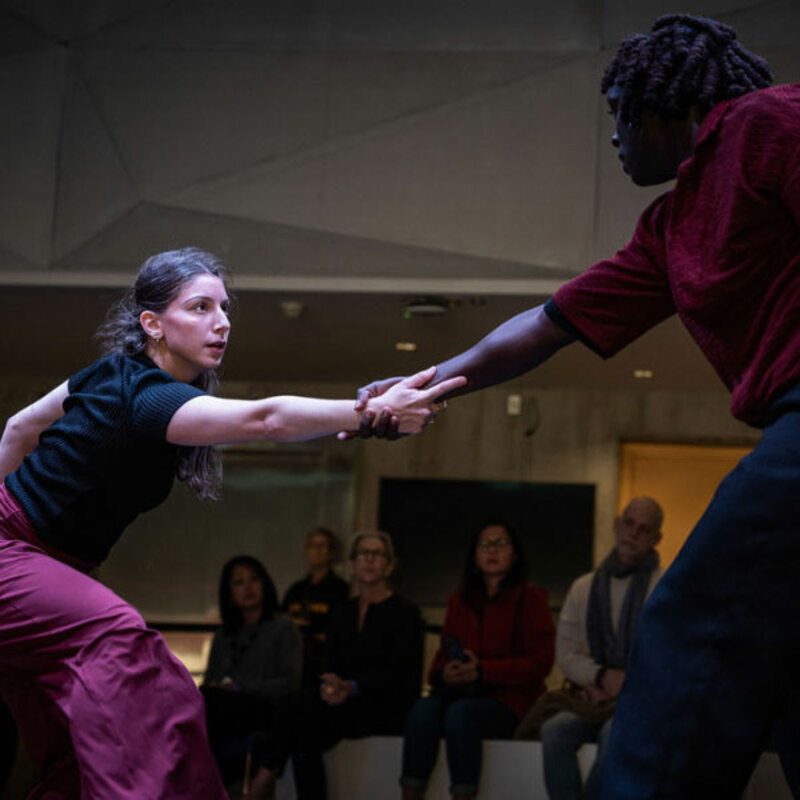 performers dancing