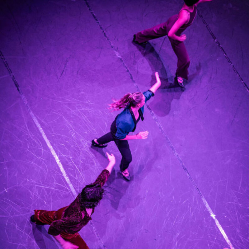 performers on stage